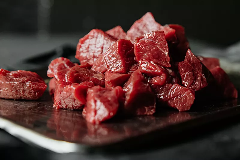 Metzgerei Weigand - Gulasch vom Rind